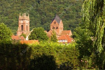 Alsace : abbatiale de Neuwiller-les-Saverne