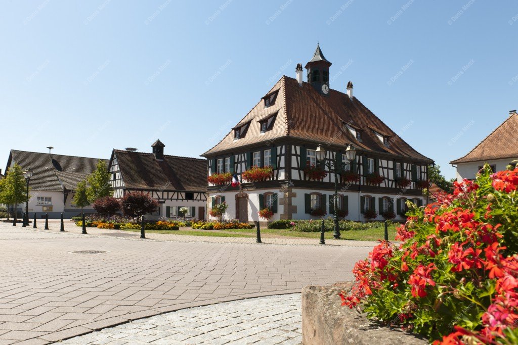 Seebach place de la mairie