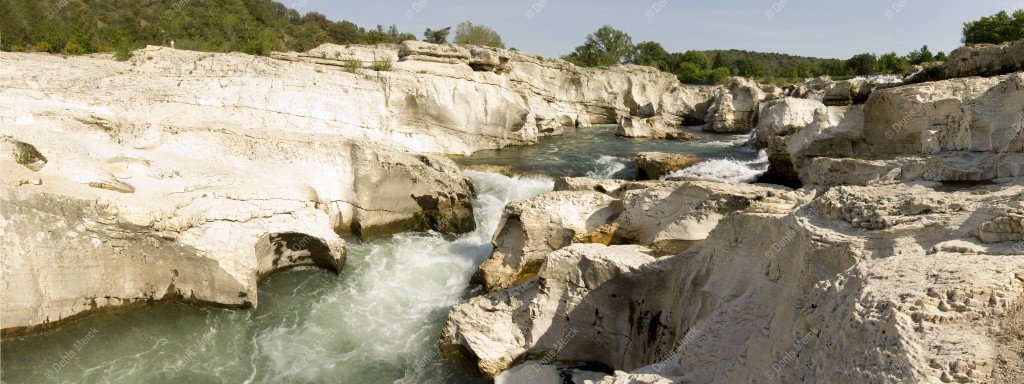 Gard: les cascades de Sautadet à la Roque sur Cèze