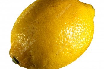 Citron jaune détouré