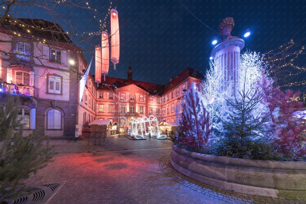 Haguenau - illuminations de Noël 2017