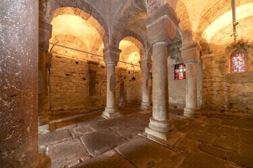 La chapelle Romane de l’abbatiale de Wissembourg