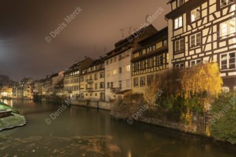 Strasbourg : la Petite France la nuit